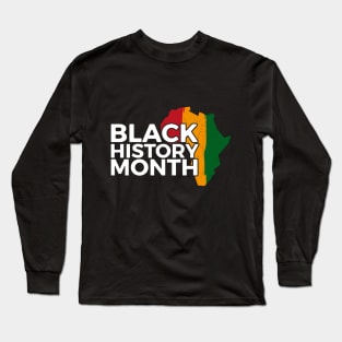 black history month africa Long Sleeve T-Shirt